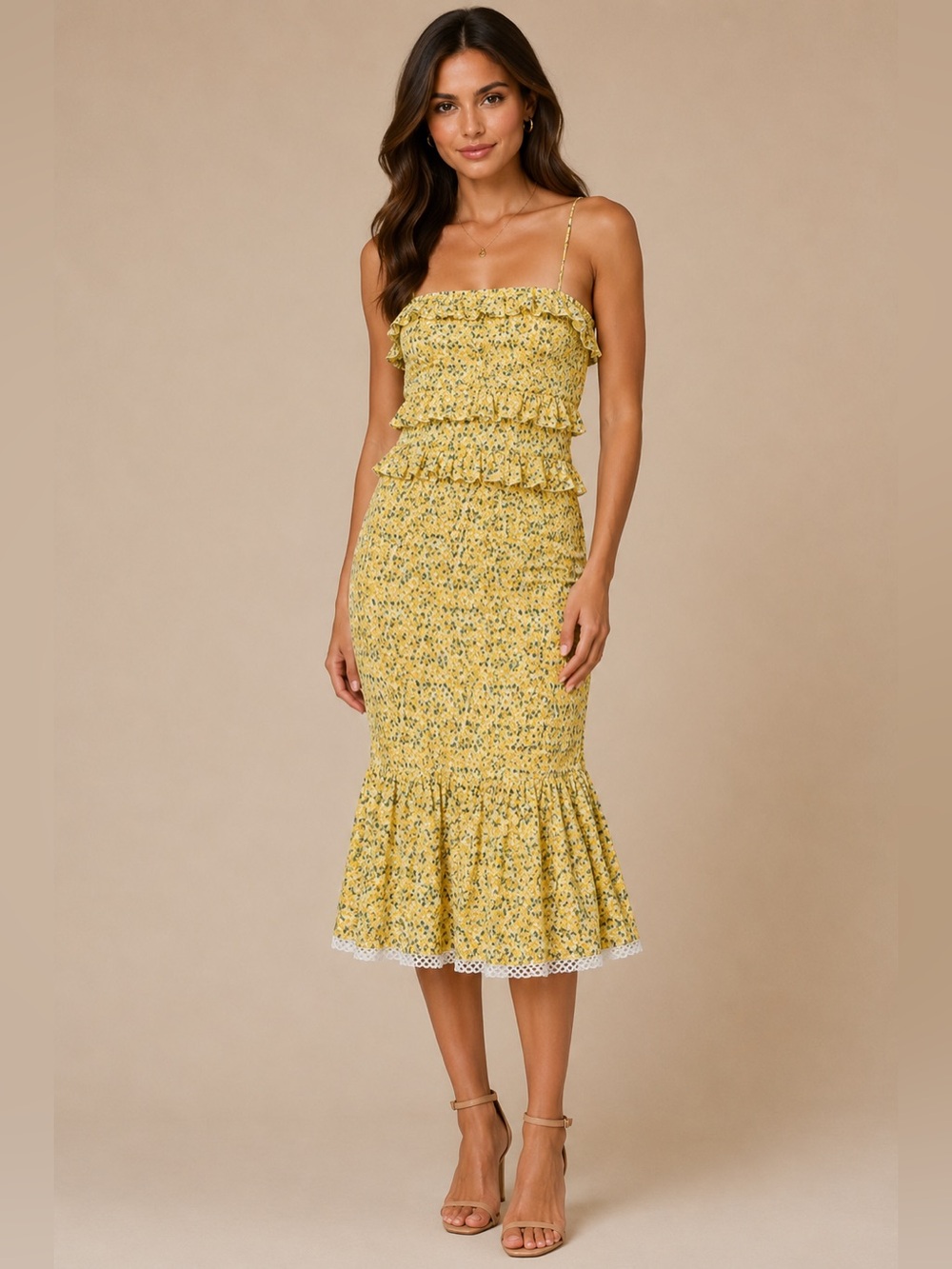 ANTONIO MELANI 🔥 Ruffled Dress